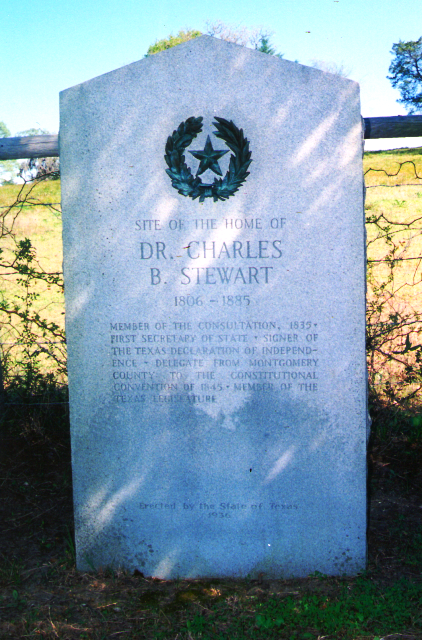 Charles B. Stewart Centennial Marker